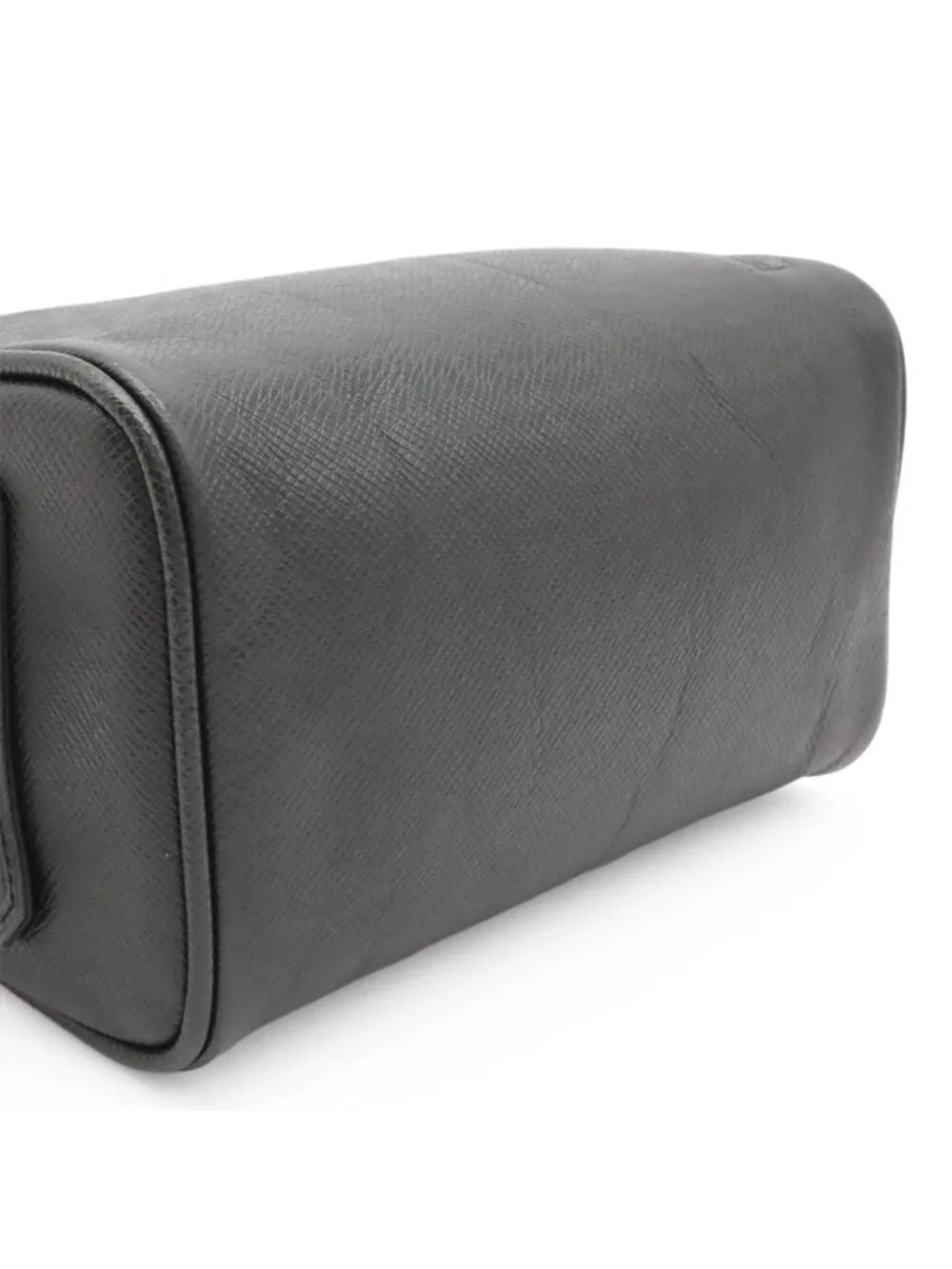 Louis Vuitton Taiga Trousse Yvan Clutch Pouch Leather Ardoise Black